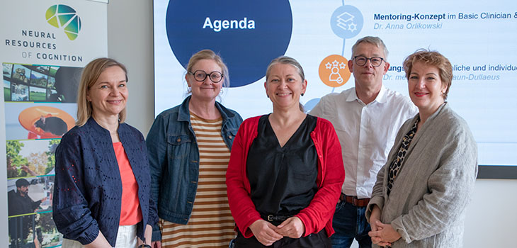 Group photo marking the launch of the new mentoring program at the Magdeburg School of Medicine
